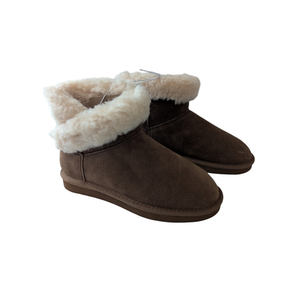Bearpaw Women's Ankle Boots Size 8 Cream color - Picture 8 of 9